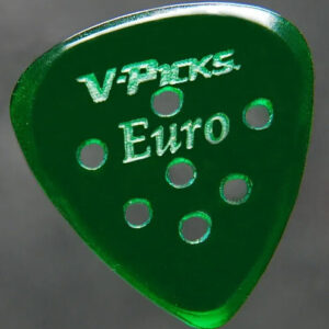 V-Picks Euro Pick Emerald Green