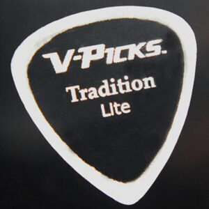 V-Pick Tradition Lite Ghost Rim Pick