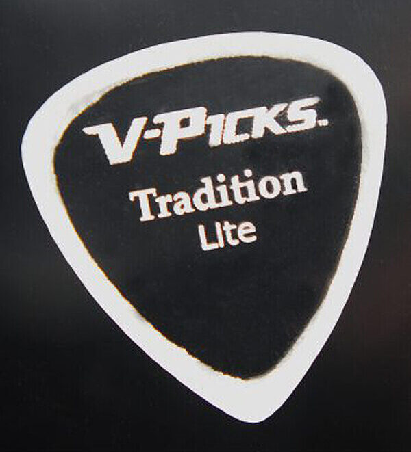 V-Pick Tradition Lite Ghost Rim Pick