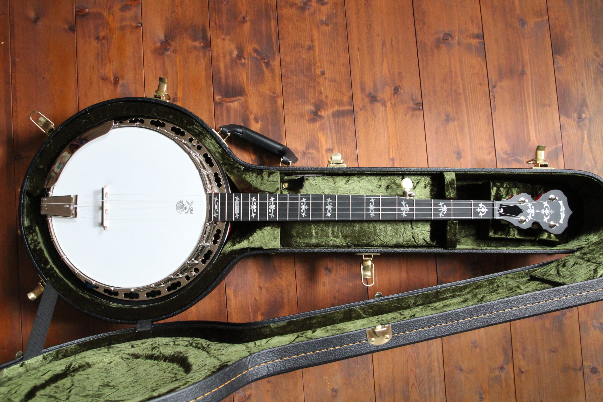 Deering Sierra 5string Banjo Splash Of Color Chili Pepper Red – Bild 13