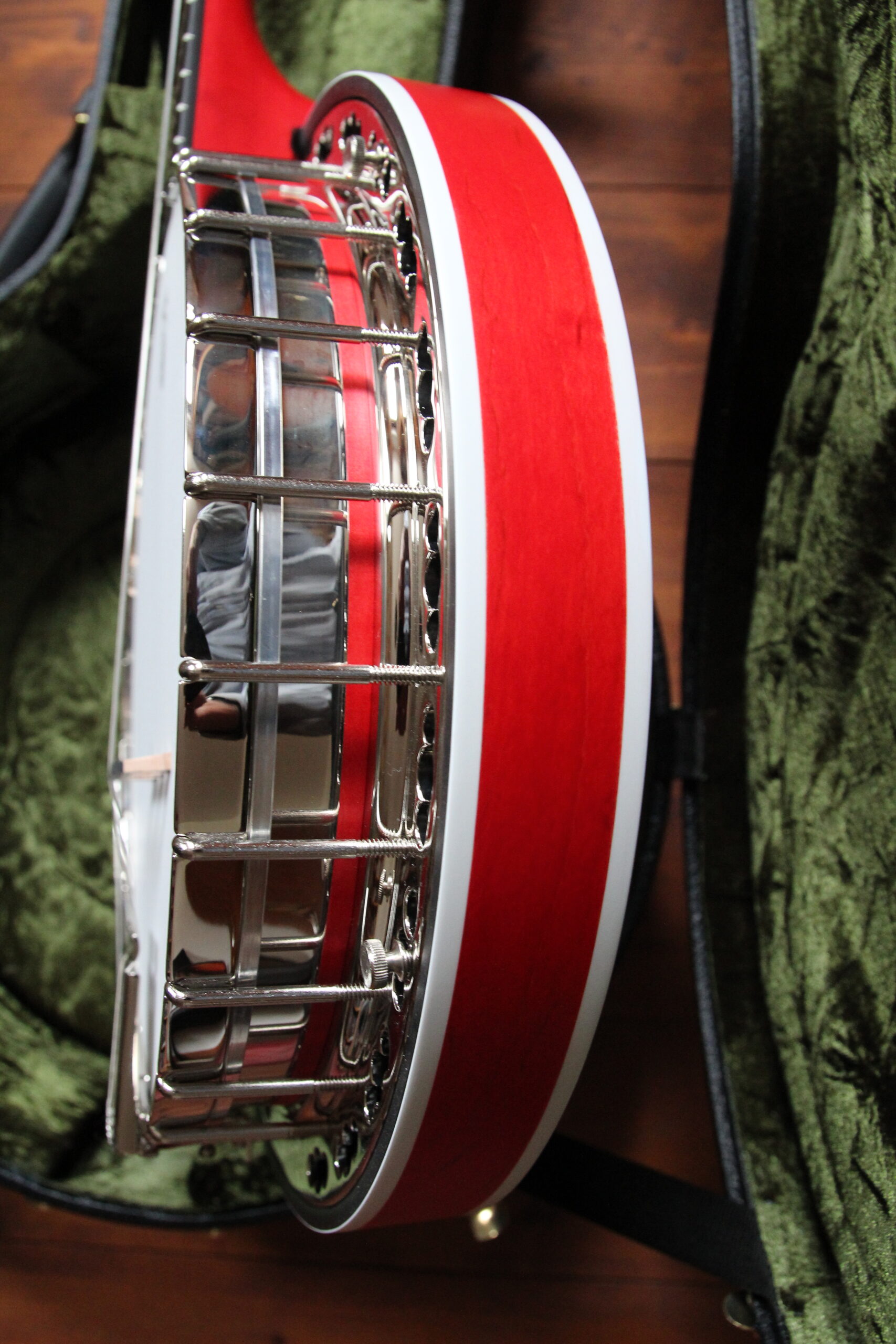 Deering Sierra 5string Banjo Splash Of Color Chili Pepper Red – Bild 11