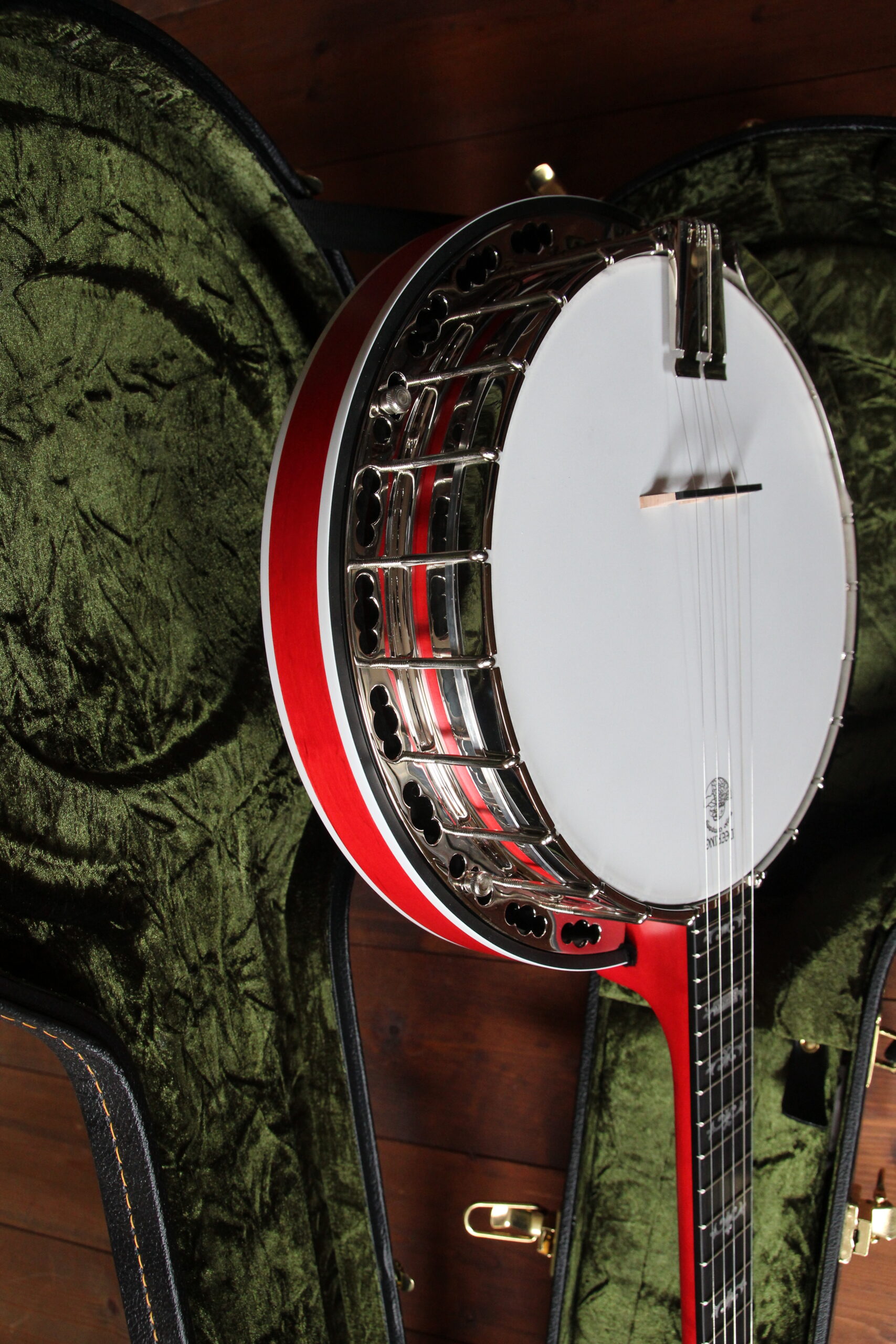 Deering Sierra 5string Banjo Splash Of Color Chili Pepper Red – Bild 10