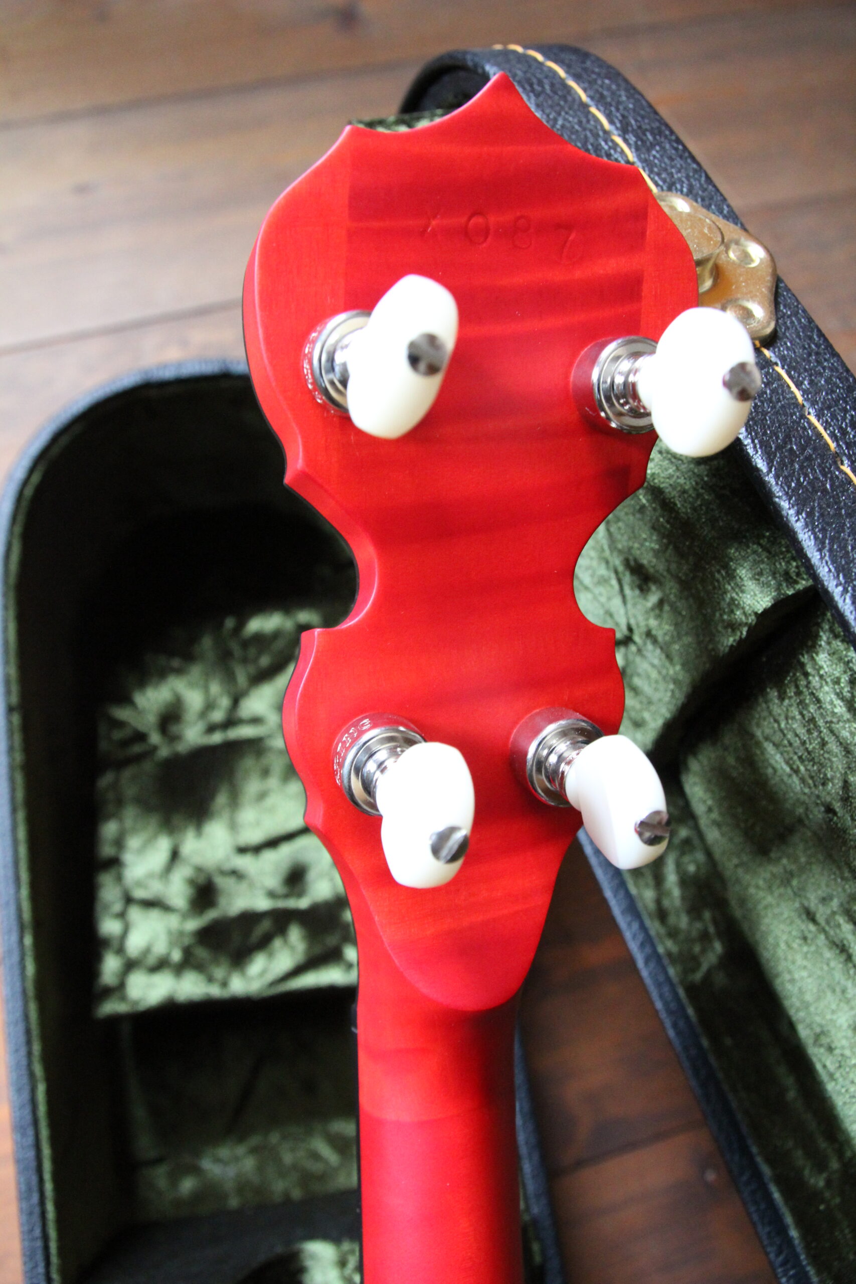 Deering Sierra 5string Banjo Splash Of Color Chili Pepper Red – Bild 8